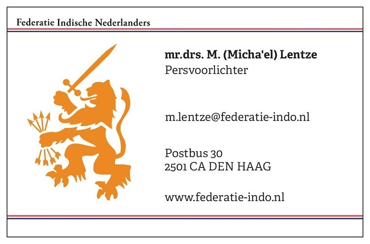mr. drs. M. (Micha'el "Misha") Lentze - © Federatie Indische Nederlanders