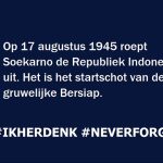 17 augustus 1945 - © Federatie Indische Nederlanders