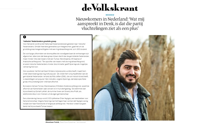 Wat een gotspe! Volkskrant verallochtoniseert Indische Nederlanders die zogenaamd "linkser" zouden stemmen dan "gemiddelde Nederlander" - © Federatie Indische Nederlanders