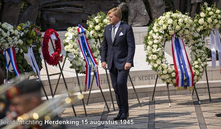 Herdenking 15 augustus 2020 met Koning Willem-Alexander - © Federatie Indische Nederlanders